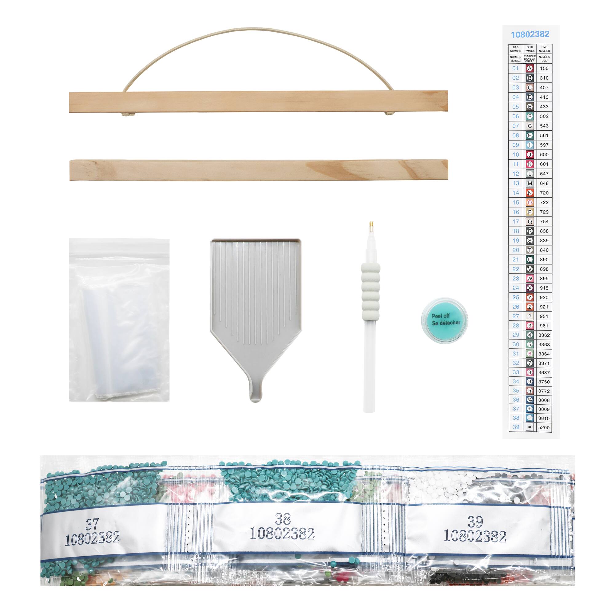 11" x 14" Leopard Diamond Art Kit by Make Market®